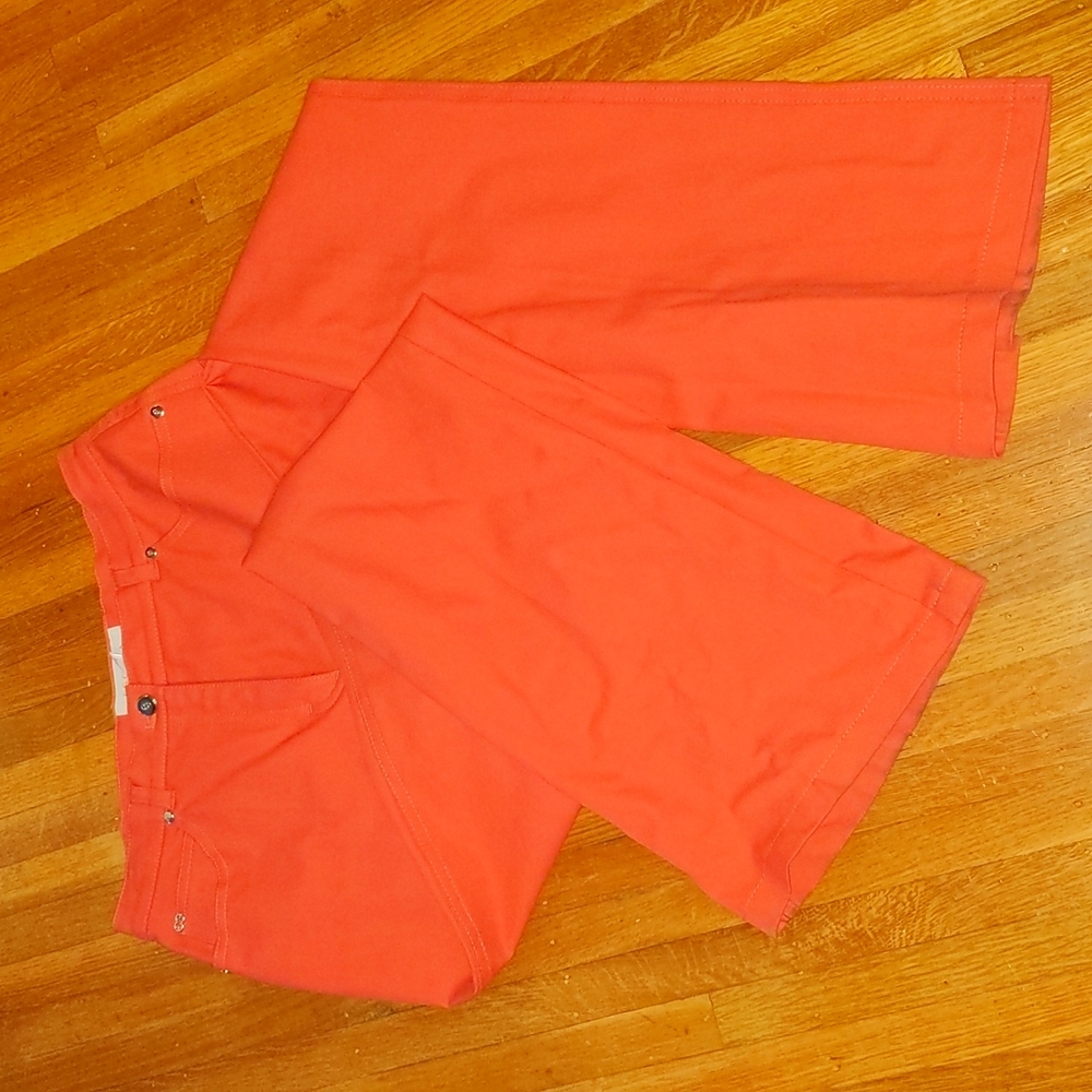 Rare Escada peach/Orange/red pants